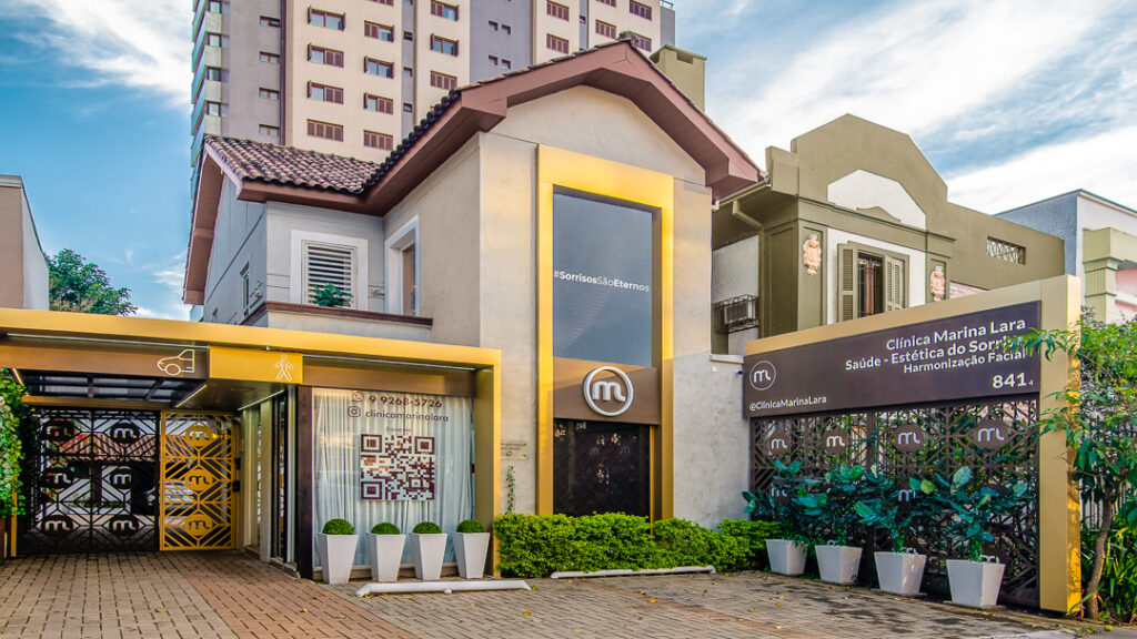 Fachada arquitetura comercial